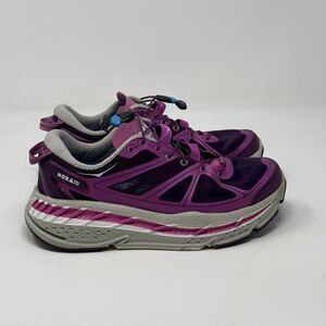 Hoka Stinson Lite Sneakers Womens 6 Pink Purple Running Jogging Walking Shoes
